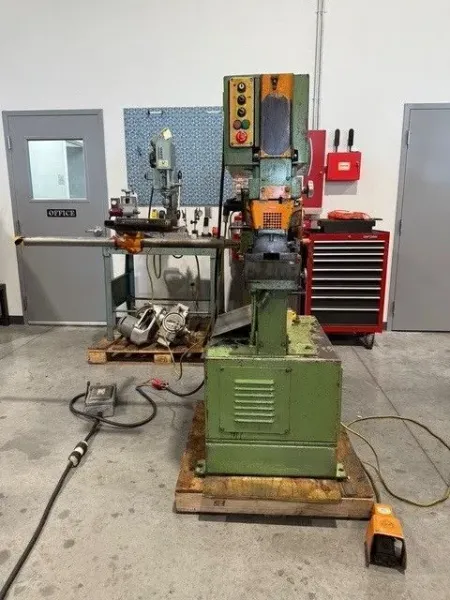 PEDDINGHAUS 50 Peddiworker 50 Ton Hydraulic Ironworker#7568