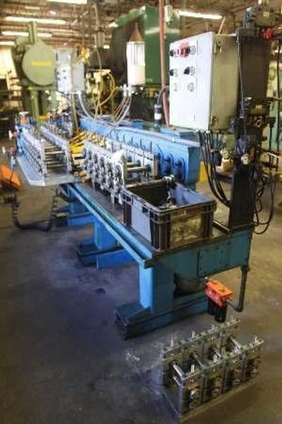 19 STAND X 1" DREISTERN P-60 SIDE BY SIDE DUAL PASS ROLLFORMER: STOCK #12934