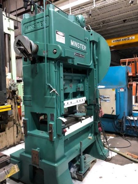 100 Ton, MINSTER P2-100-48 "Piece-Maker" Straight Side High Speed Press
