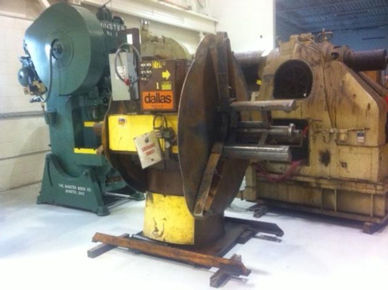 4000 Lbs. Dallas Industries, Double End Coil Reel