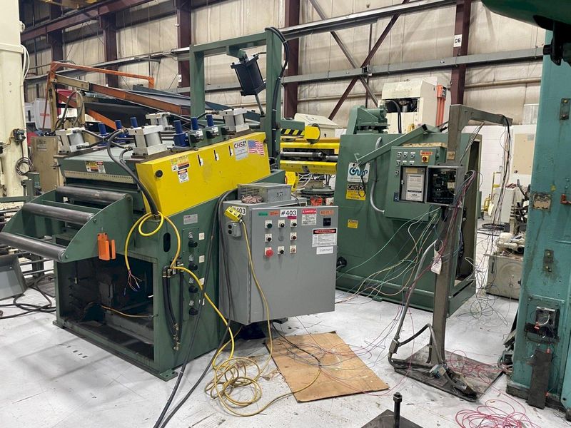 20,000 lbs x 36" CHS/CWP Servo Coil Feed Line
