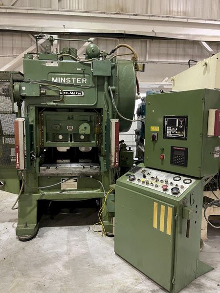60 ton Minster Model P2-60-36 Piece-Maker Used Highspeed Straight Side Mechanical Metal Stamping