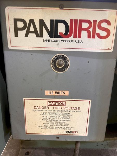 4,000 LB PANDJIRIS PIPER PIPE TANK TURNING ROLLS, DRIVE & IDLER: STOCK #20362