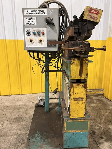 10" GUILD MODEL #PSA-135-10 SHEAR END COIL STRIP WELDER: STOCK #22609