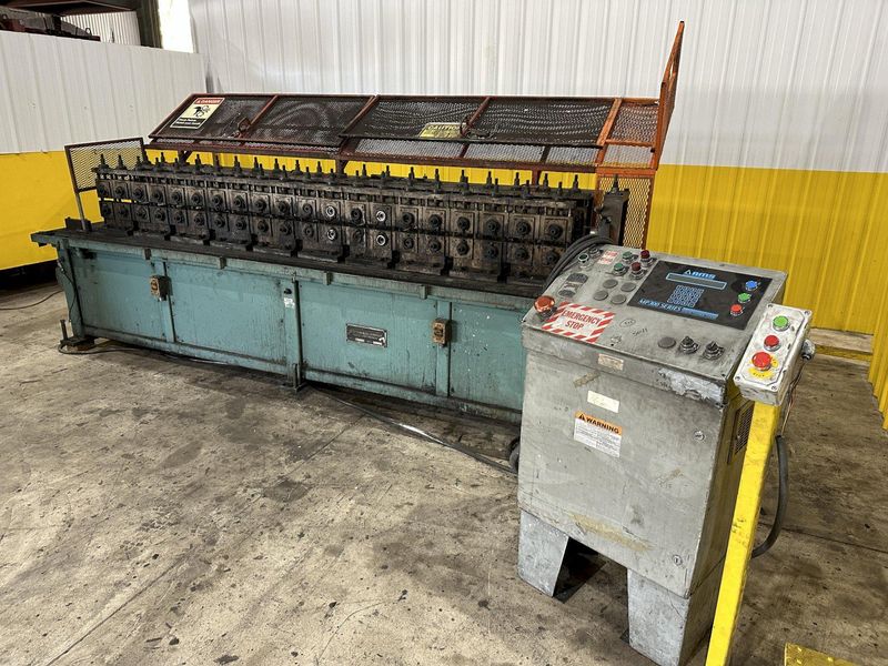 20 STAND X 1.5' X 10" RS CONTOUR ROLLFORMER WITH AMS CONTROLS: STOCK #21331