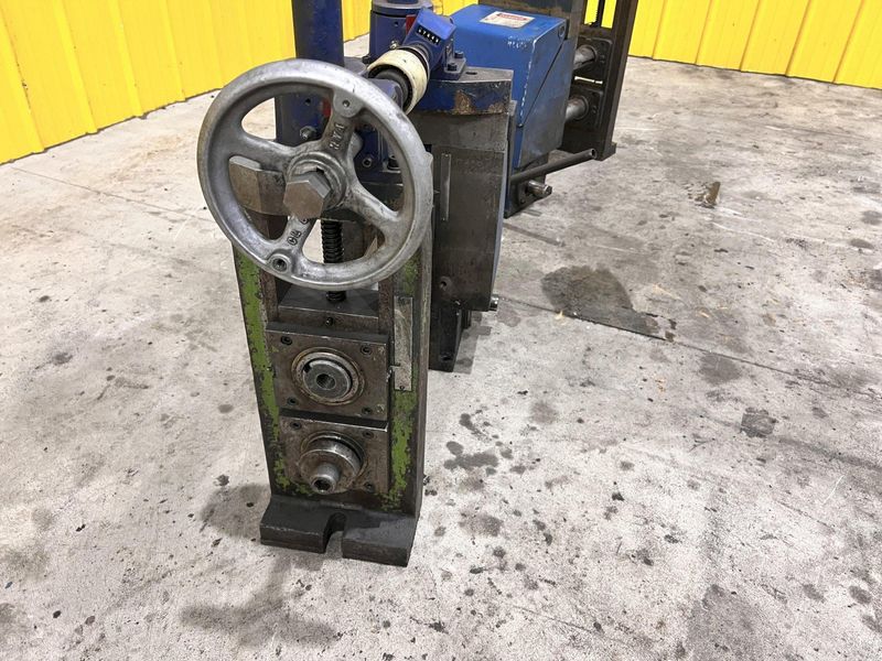 2.5" x 12" YODER MODEL #M2-1/2 ROLLFORM HEAD / STAND, 2 AVAILABLE: STOCK #21150