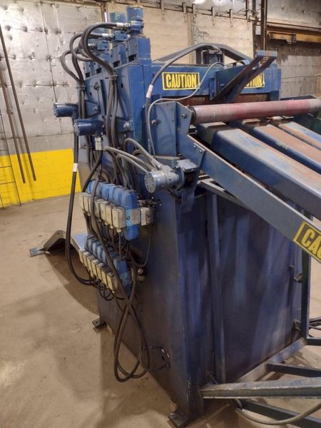 36" RED BUD INDUSTRIES (RBI) MOTORIZED COIL STRAIGHTENER: STOCK #19255