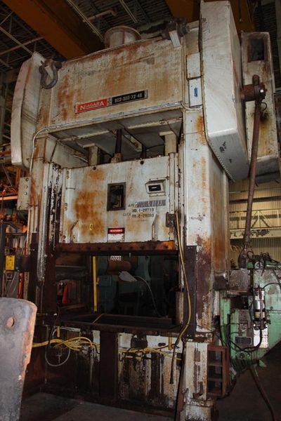 300 TON NIAGARA MODEL SC2-300-72-48 SSDC PRESS: STOCK #58722
