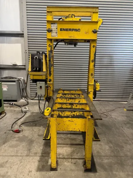 ENERPAC 50 Ton Roll Frame Press 1.5 H.P. USA #7692