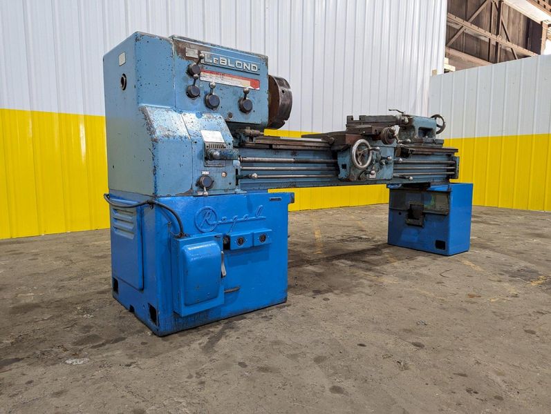 17" x 54" LEBLOND MODEL #3D REGAL ENGINE LATHE, 1.75" HOLE: STOCK #20405