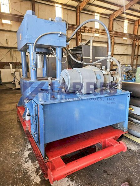 400 T General Hydraulics Model 410-DH400-36 4-Post Hydraulic Press