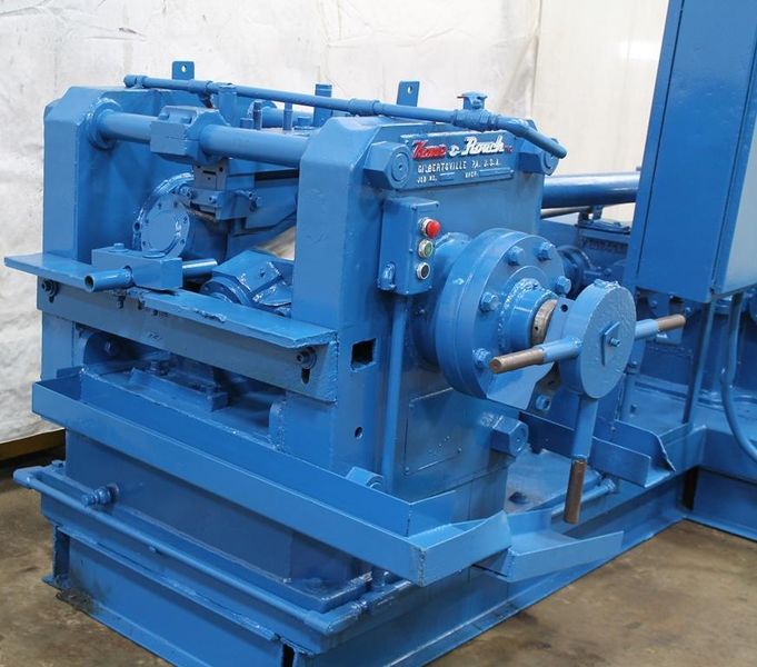 1-1/2' KANE & ROACH MODEL #2150U 2-ROLL CROSS AXIS ROTARY STRAIGHTENER: