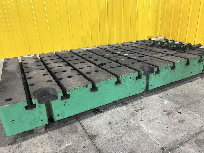 84" x 46" x 8" T SLOTTED SOLID BOLSTER PLATE: STOCK 20969