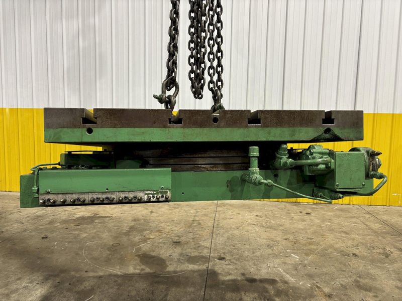 36" X 48" GIDDINGS & LEWIS AIR LIFT ROTARY TABLE: STOCK #23587