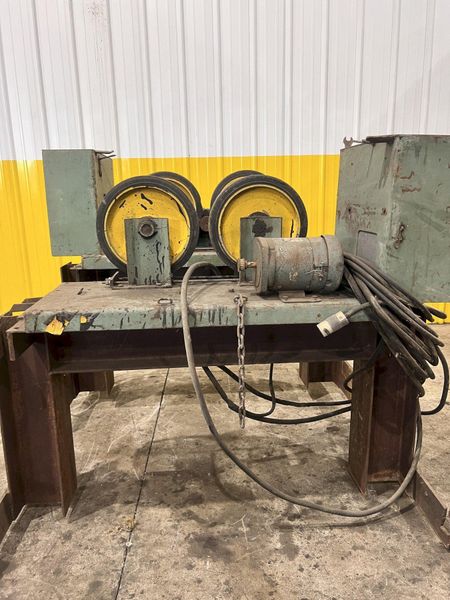 4,000 LB PANDJIRIS PIPER PIPE TANK TURNING ROLLS, DRIVE & IDLER: STOCK #23481