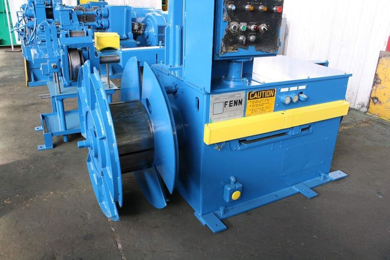 FENN #082-082 (2) STAND TANDEM WIRE FLATTENING MILL: STOCK #65774