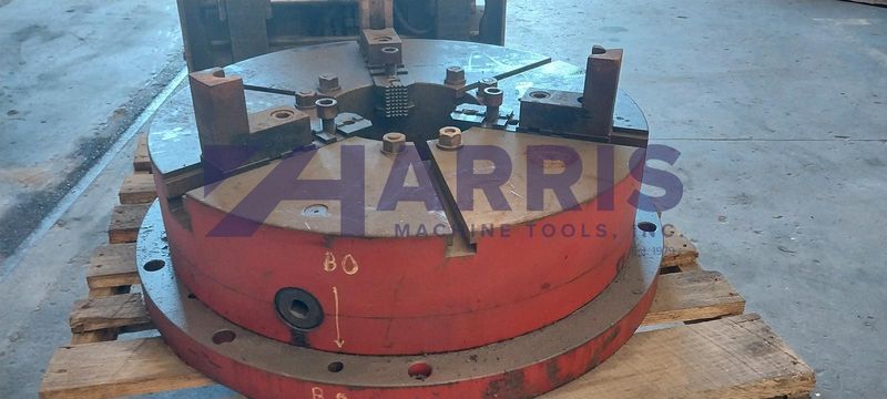 32” 3-Jaw Chuck with 36” Adapter Plate