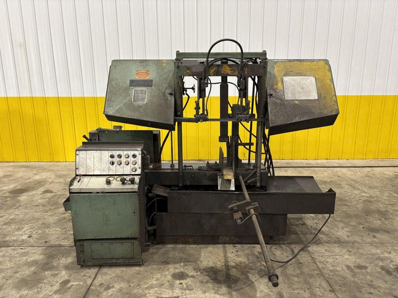 15" X 17" WF WELLS MODEL #F-15 TWIN POST HORIZONTAL BANDSAW: STOCK #23668