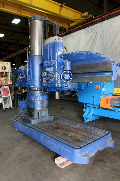 6' X 19" CARLTON MODEL #4A RADIAL ARM DRILL: STOCK #66839