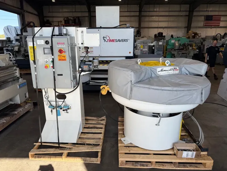 HAMMOND ROTO-FINISH MR-12C  10 C.F. VIBRATORY TUMBLER 2021’ #7983