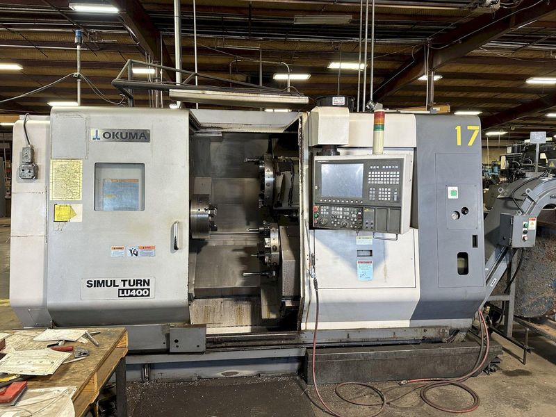 2006 OKUMA LU400 2SC650 4 Axis CNC Lathe