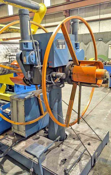 4,400# x 11.50" Bruderer Double-End Uncoiler