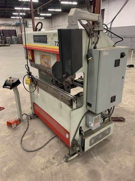 1998 Accurpress 7254 Hydraulic Press Brake (#5629)