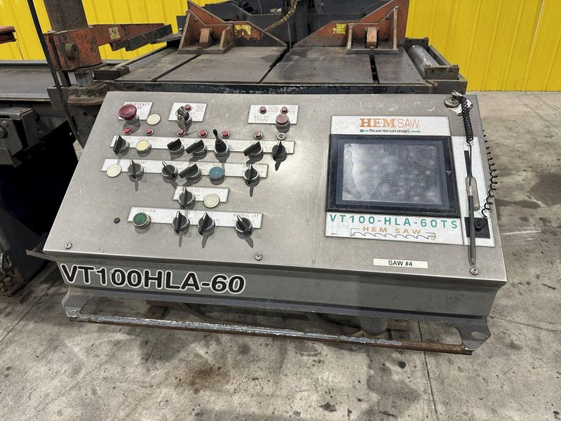 2012 HEM VT100HLA-60TS Vertical Bandsaw (#5561)