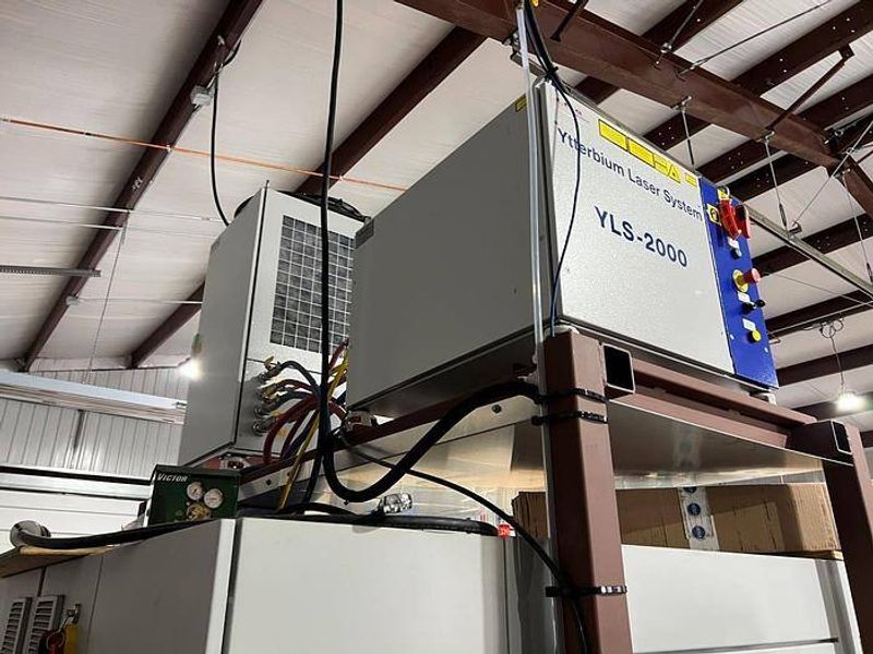 2015 IPG Lasercube Fiber Laser Cutting System (#5492)