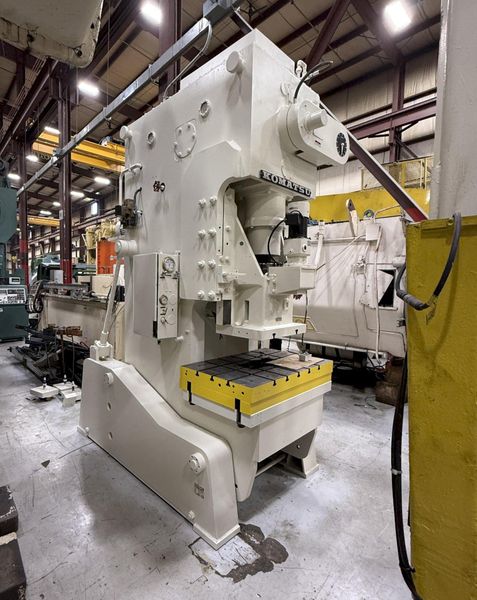110 ton Komatsu OBS Used Single Crank Gap Frame Mechanical Metal Stamping Press For Sale, Can be
