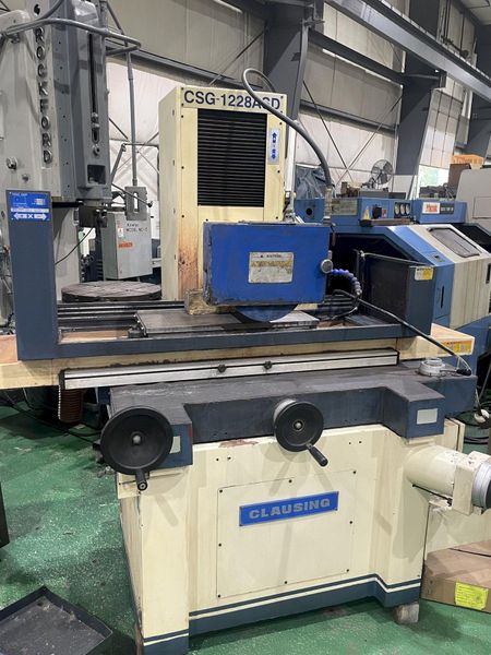 USED CLAUSING MODEL CSG-1228 ASD 12" x 28" AUTOMATIC SURFACE GRINDER, Stock# 10967, Year: 1998