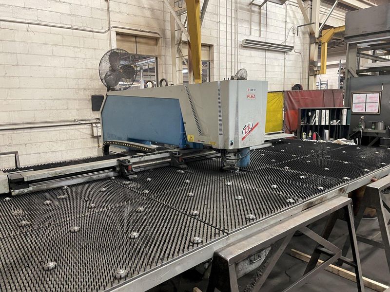 USED EUROMAC 24 TON CNC PUNCH MODEL ZX FLEX 1500/22-2500, Stock# 11058, Year: 2011
