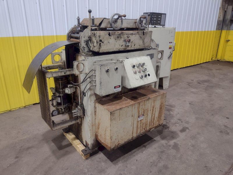 8.25" X .010" PERFECTO MODEL #S170817 17 ROLL POWERED PRECISION COIL STRIP STRAIGHTENER: STOCK #