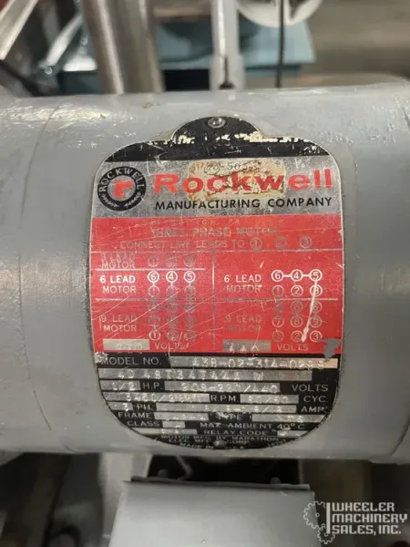 Rockwell  Carbide Tool Grinder 6" #7752 #1