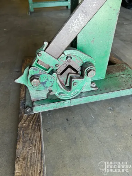 Whitney 455 Manual Ironworker (Notcher, Angle Shear, Flat Bar Bender) #7428 #1