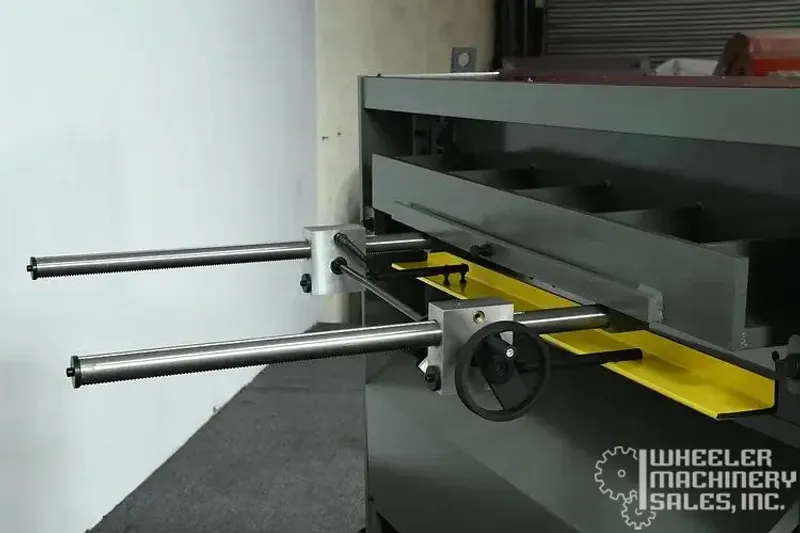 New GMC 4 Foot Mechanical Shear - 12Ga. Electric Shearing Machine - Single Phase  EPS-0412M-1PH