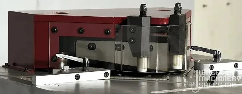 New GMC 1/4" x 10" Hydraulic Sheet Metal Notcher with Fixed Angle HN-25HA