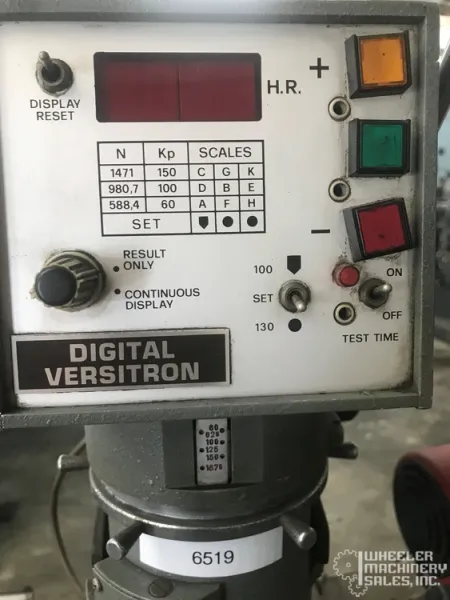 Newage Digital Versitron Hardness Tester #6519 #2