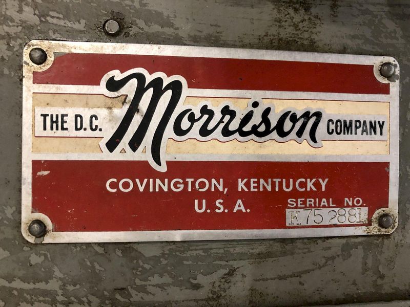 1.25" X 9" D.C. MORRISON MODEL #K KEYSEATER: STOCK #17459