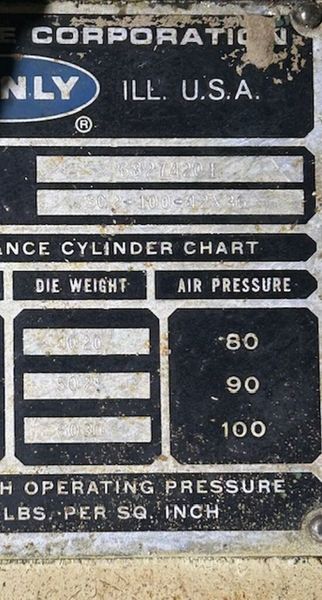 Danly SC2-100-42×36 Straight Side Press