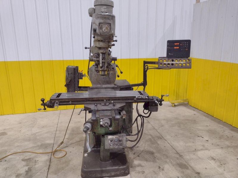 1.5 HP BRIDGEPORT SERIES I VERTICAL MILL / MILLING MACHINE: STOCK #20702