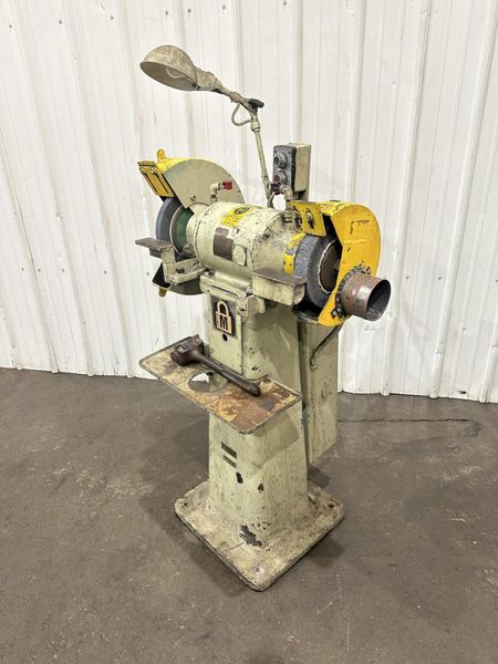 HISEY DOUBLE END PEDESTAL GRINDER: STOCK #78080