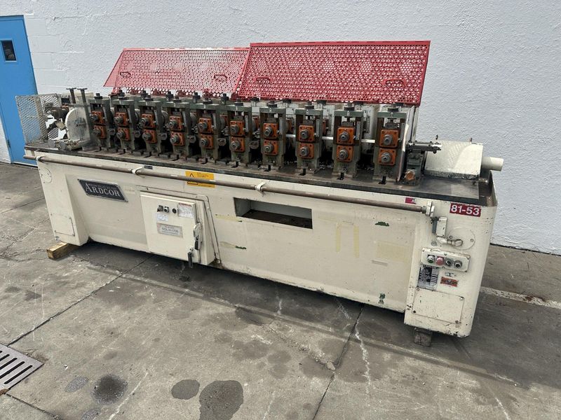 11 STAND X 1-1/2" ARDCOR ROLLFORMER: STOCK #78003