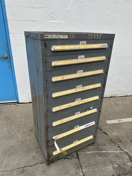 7 DRAWER 30" X 27-1/2" X 59" VIDMAR CABINET: STOCK #77995