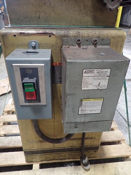 6" X  12" DISC POWERMATIC #BD31A COMBO BELT & DISC SANDER: STOCK #77702