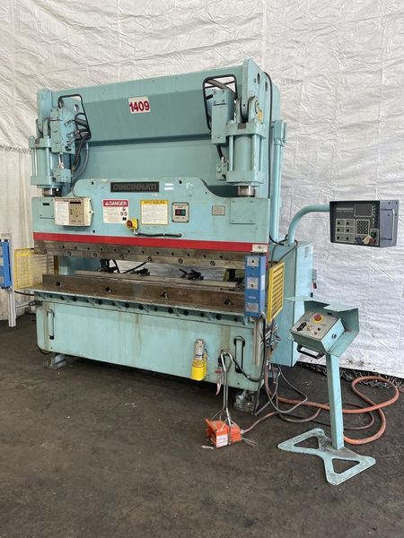 90 TON X 8' CINCINNATI HYDRAULIC BRAKE: STOCK #76658