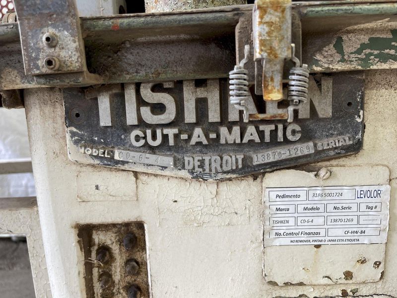 TISHKEN CUT-OFF PRESS: STOCK #76600