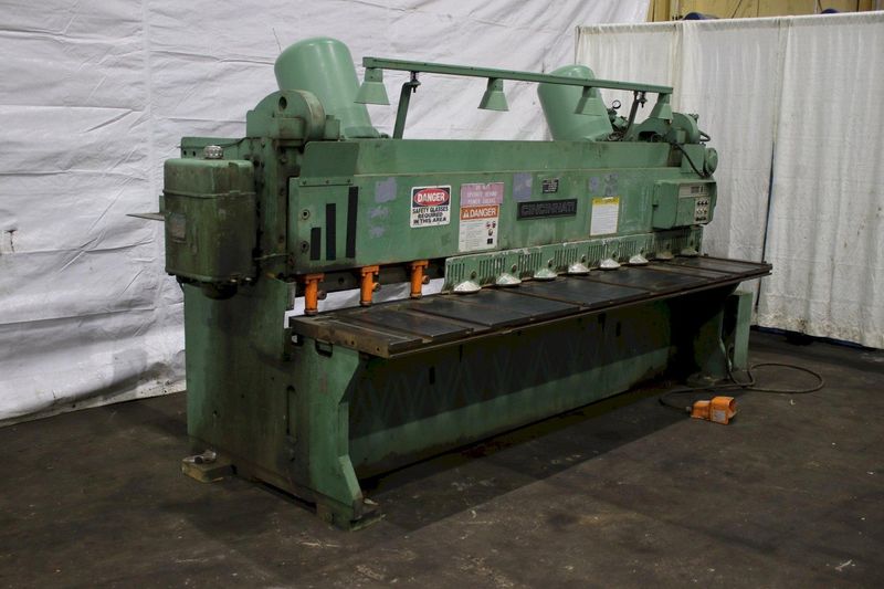 10' X 1/4" CINCINNATI POWER SQUARING SHEAR: STOCK #76284