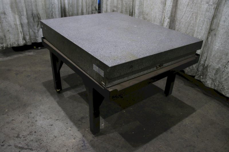 60" X 48" X 10" TRU STONE GRANITE TABLE ON STAND: STOCK #76219