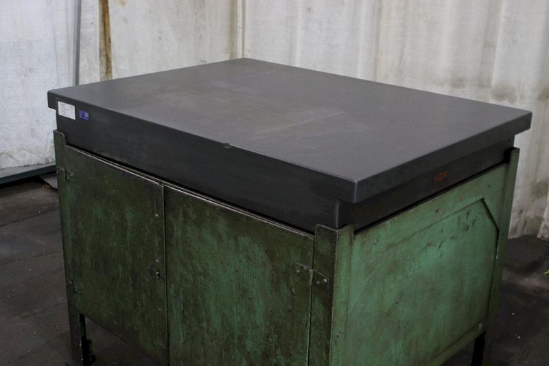 48' X 36" X 6" RAHN GRANITE PLATE: STOCK #75789